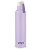 Pexpo Oslo Hot & Cold Stainless Steel Water Bottle |Thermosteel Flask|Vacuum Insulated |ISI Certified |1000ml, Orchid Purple| Gift for Girls & Boys|Office | Home | Gym | Adults