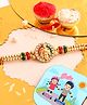 CraftVatika Rakhi Gift Combo for Brother With Fridge Magnet Multicolor