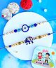 CraftVatika Rakhi Gift Combo for Brother Evil Eye Rakhi for Brother Rakhi With Fridge Magnet Multicolor