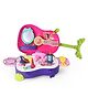 United Agencies 2 in 1 Makeup Artist Trolley Box Toy - (Color May Vay)