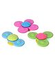 United Agencies Fidget Spinner Pack of 4- Multicolor