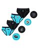 F&S Pack Of 4 Vehicles Printed Briefs - Blue & Black