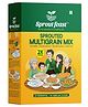 Sprout Feast Sprouted Multigrain Add on Mix Flour 500 g |Naturally Dried Sprouted Millets & Pulses|Gluten Free
