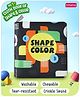 Babyhug Shape Recognition Cloth Book - English