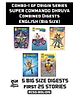 Raj Comics Combo-1 of Super Commando Dhruva Origin Series in English (Big Size) Combined Digests- English