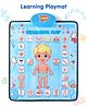 My Body Parts Musical Learning Mat - Blue