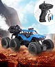 Mud Master RC Car with Mist Smoke Spray - Blue