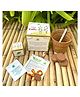 Sow and Grow Leaf Clay Rakhi with Seeds and DIY Grow Kit