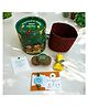 Sow and Grow Crochet Thread Rakhi with Zinnia Flower Seeds Combo and a DIY Grow Kit