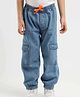 Somersault Solid Denim Joggers - Blue