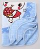 Mee Mee Blanket With Animal Print - Blue