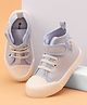 Cute Walk by Babyhug Casual Shoes with Lace up & Velcro Closure - Blue
