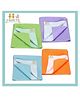 Fareto Waterproof Quick Dry Sheet for Baby Bed Pad Bed Protector Sheet for Toddler - Pack of 4