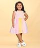 SHRITHI Fashion Fab Net Sleeveless Sequins Embellished & Colour Blocked Fit & Flare Dress - Multi Colour