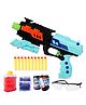 Toysire 3 in 1 Shooting Game Gun Toy with 10 Soft Darts Shooter & 600 Pcs Jelly Balls Shots, Eye Goggle Toys Gun for Boys Girls