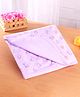 Simply Interlock Knit Bath Towel with Teddy Bear Print L 80 x B 80 cm - Lilac