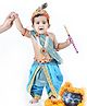Itsmycostume Janmashtami Theme Krishna Costume Set - Turquoise