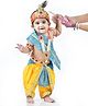 Itsmycostume Janmashtami Theme Krishna Costume Set - Yellow