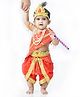 Itsmycostume Janmashtami Theme Krishna Costume Set - Red
