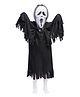 Itsmycostume Halloween Theme Full Sleeves Skeleton Witch Costume Set - Black