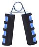 MOMISY Foam Hand Grip Strengthener/Training/Hand Exercise/Hand Gripper/Forearm Exerciser for Finger Exercise/Gym Workout Equipment to Use in Home and Gym  (Blue)