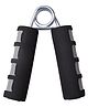 MOMISY Foam Hand Grip Strengthener/Training/Hand Exercise/Hand Gripper/Forearm Exerciser for Finger Exercise/Gym Workout Equipment to Use in Home and Gym (Grey)