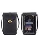 MOMISY Mobile Bag Cellphone Sling Bag Card Holder Wallet Handbag Crossbody multi-function Shoulder Bag for Girls & Women (Black)