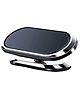 MOMISY Magnetic Mobile Phone Holder for Car Dashboard, [Easily Install] Mount [8 Strong Magnets] Friendly iPhone Mobile Stand Fits with All Smartphones (Silver)
