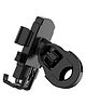 MOMISY Mobile Holder for Bike, Scooty, Motorcycle, Activa Metal Mobile Phone Holder/Hook/Clamp/Stand/Mount 360° Rotatable Mobile Stand (HandleBar Fit Style)