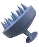 MOMISY Scalp Massager Shampoo Brush, Eco-Friendly Wheat Straw Body With Soft Silicon Bristles, Hair Scalp Scrubber, Scalp Exfoliator | Dandruff Removal, Prevents Hair Loss For Men, Women (Blue)