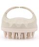 MOMISY Scalp Massager Shampoo Brush, Eco-Friendly Wheat Straw Body With Soft Silicon Bristles, Hair Scalp Scrubber, Scalp Exfoliator | Dandruff Removal (Beige)