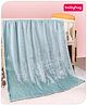 Babyhug Soft Milky Plush Blanket - Sea Green