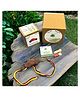 Sow and Grow Car Clay Rakhi with Seeds and Roli Chawal
