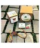 Sow and Grow Teddy Bear Clay Rakhi with Seeds and Roli Chawal