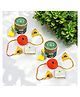 Sow and Grow 2 Pack Thread Rakhi with Torai and Lal Saag Seeds with Roli Chawal