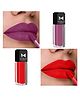 MORAZE Soft Matte Long Stay Lipstick Duo (1.2ML X 2, (Made Him Blush+Scarlet)12-Hour Long Stay (Multicolour, 4.4 ml)