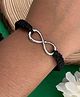 Digital Dress Room Friendship Day Band Big Infinity Pendant Adjustable Bracelet for Boys/Girls