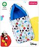 Babyhug Disney Sleeping Bag Smiley Mickey Mouse Print - Blue