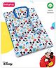 Babyhug Disney Bedding Set Smiley Mickey Mouse Print - Blue