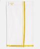 THANGAMAGAN Cotton Dhoti - White