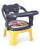 Kids Multi Purpose Chair With Feeding Tray - Grey & Yellow