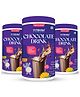 Pro To Grow Fitbhim Nutritional Chocolate Drink Powder 200g | Enriched with Bhim Banana | Belgian Chocolate Flavor for Kids (2+ years) | Ideal for Brain Growth & Immunity Support (Pack of 3)