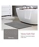 The Artment TerraDry Stone Bath Mat - Non-Slip Super Absorbent Diatomaceous Earth Stone Mat, Large  (Pack of 1)