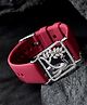 VALLEY OF JEWELLERY - Silver Plated AD Stone Studded Belt Bracelet - Silver
