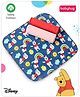 Babyhug Disney Wash Cloth Set of 3 Winnie The Pooh Print - Navy & Red