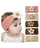 Bembika Floral Applique Detailed Stylish Headband - Blush