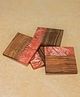 IREKA HOMES Coasters Brown Lemon
