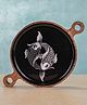 IREKA HOMES Pizza Platter Brown Black