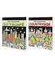 Cityscape and Countryside Adult Colouring Books : Creative Coloring Fun, Art Therapy Coloring Book, Mindful Coloring Art, Colouring book for Adults & Kids | Combo of 2 Adult colouring books- English