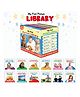 My First Picture Library Box Of 12 (Pre-School Books) | Gift Set For Kids in Blue : Educational board books for kids, Early Learning Library box set, Board Books for Preschoolers